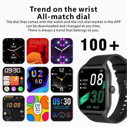 1.96" Smartwatch (Answer/Make Call) for Android & iPhone