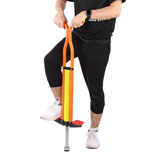 Ccdes Jackhammer Stick Jumper, Pogo,Pogo Stick Double Bar Jackhammer Jump Stick Sports Educational Tool For Children