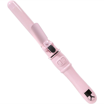 1.1in Ceramic Barrel Automatic Rotating Curling Iron, Digital Temp Control, Curling Wand Fast Heat Up, Auto Shut Off for Waves, Beach Curls for Women & Girls, Ideal Gift